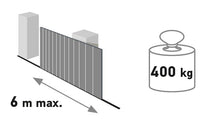 Φόρτωση εικόνας στο εργαλείο προβολής Συλλογής, Μοτέρ Συρόμενης Αυλόπορτας RTS Freevia 400